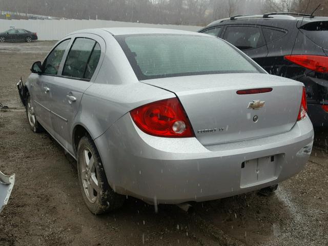 1G1AF5F59A7190725 - 2010 CHEVROLET COBALT 2LT SILVER photo 3