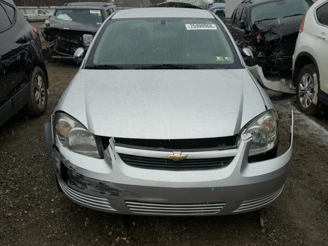 1G1AF5F59A7190725 - 2010 CHEVROLET COBALT 2LT SILVER photo 9