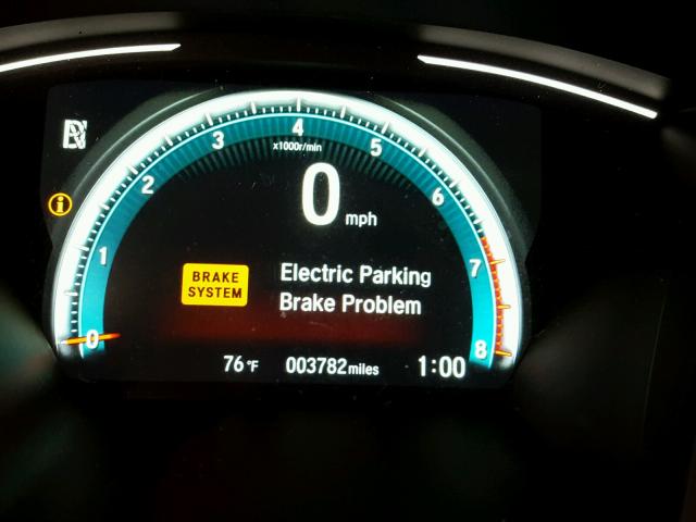 19XFC2F70HE052832 - 2017 HONDA CIVIC EX შავი ფოტო 8