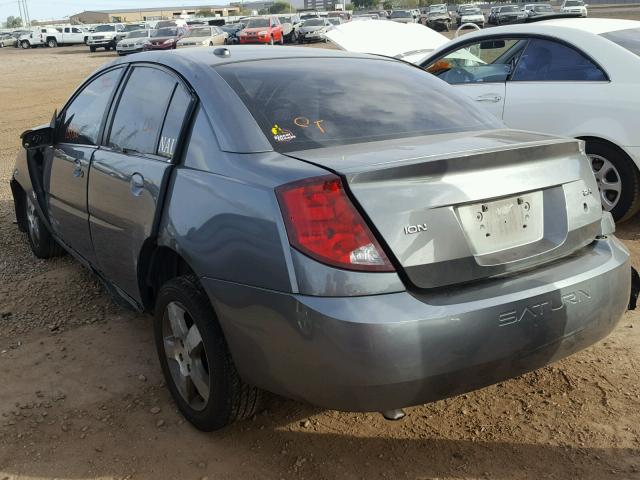 1G8AL58B86Z150449 - 2006 SATURN ION LEVEL GRAY photo 3