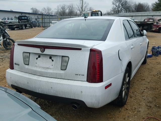 1G6DC67A650161456 - 2005 CADILLAC STS WHITE photo 4