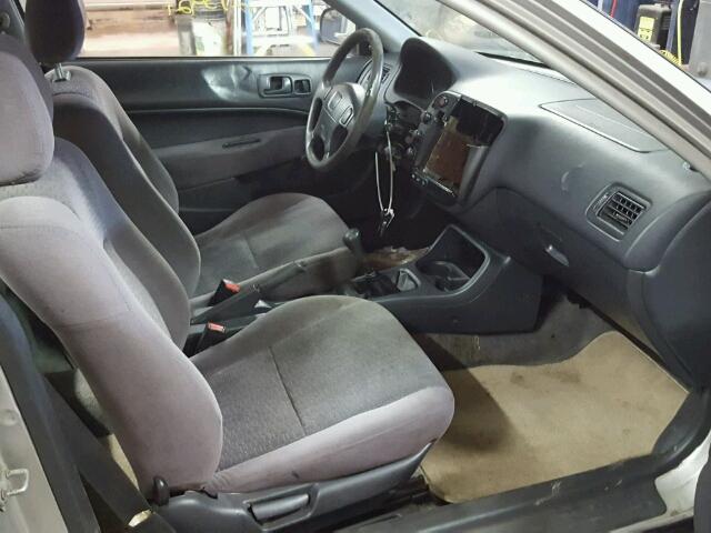 1HGEJ6121XL034349 - 1999 HONDA CIVIC DX SILVER photo 5