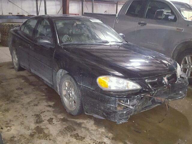 1G2NW52E24C199233 - 2004 PONTIAC GRAND AM G BLACK photo 1