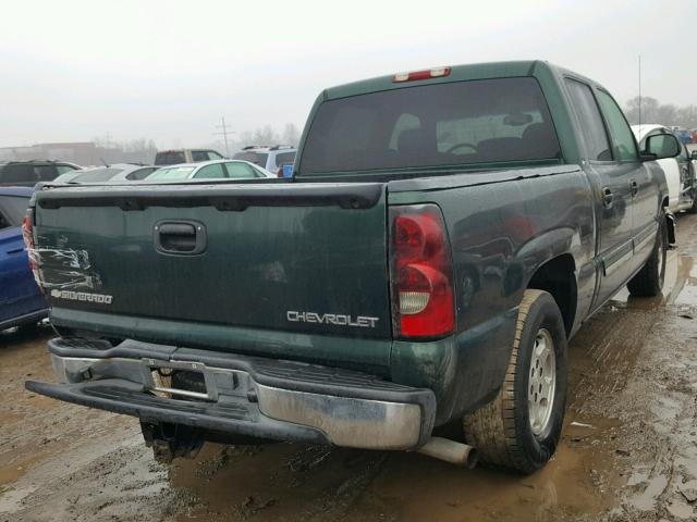 2GCEC13T341328421 - 2004 CHEVROLET SILVERADO GREEN photo 4