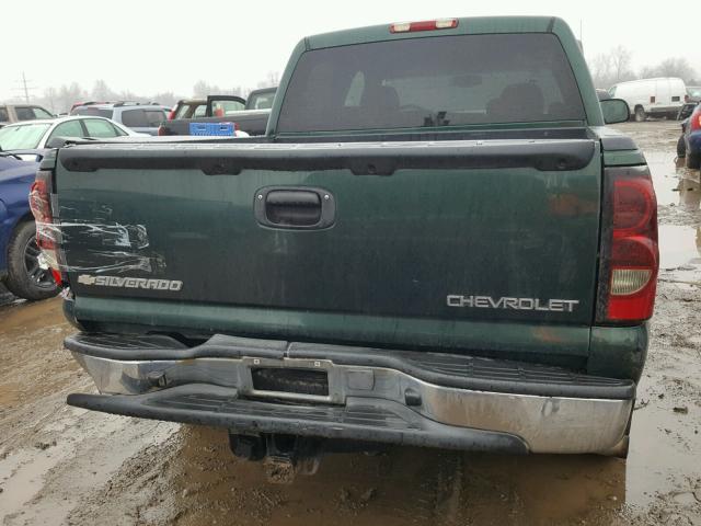 2GCEC13T341328421 - 2004 CHEVROLET SILVERADO GREEN photo 9