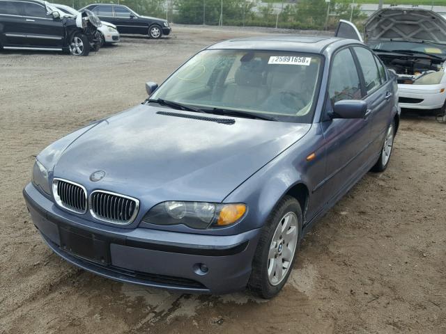 WBAAZ33494KP83014 - 2004 BMW 325 IS SUL BLUE photo 2