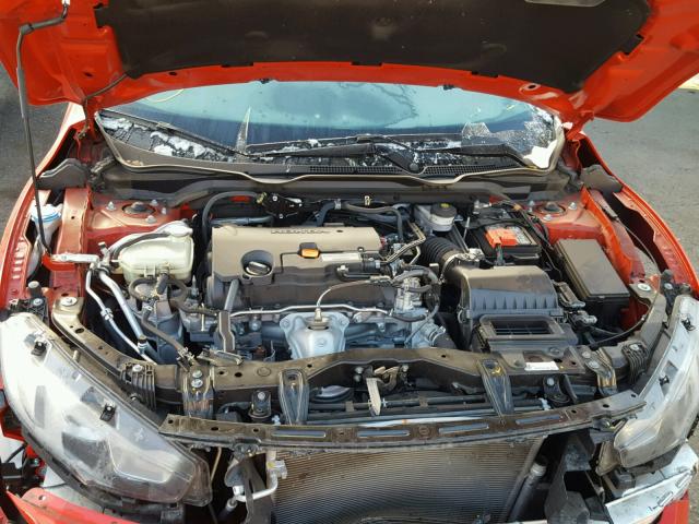 2HGFC2F5XGH555769 - 2016 HONDA CIVIC LX RED photo 7