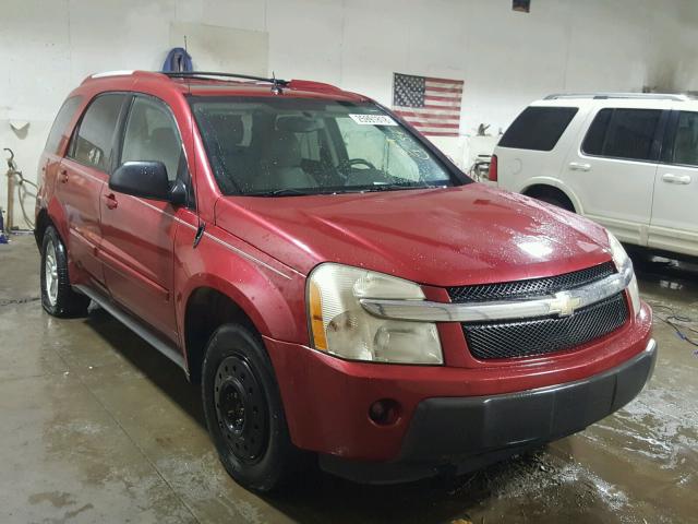 2CNDL73F756171288 - 2005 CHEVROLET EQUINOX LT RED photo 1