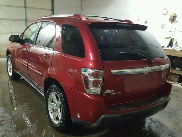 2CNDL73F756171288 - 2005 CHEVROLET EQUINOX LT RED photo 3