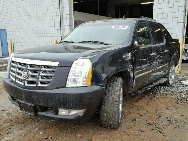 3GYVKMEF6AG145491 - 2010 CADILLAC ESCALADE E BLACK photo 2