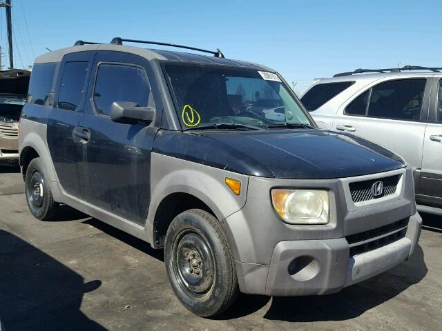 5J6YH18563L000678 - 2003 HONDA ELEMENT EX BLACK photo 1