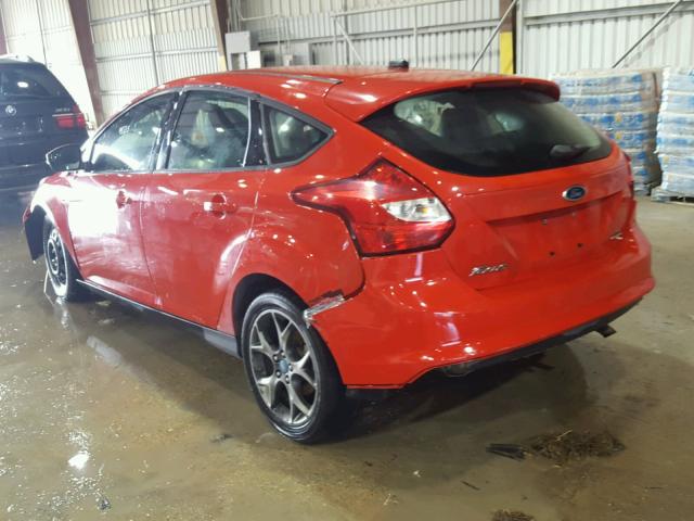 1FADP3K27DL117632 - 2013 FORD FOCUS SE RED photo 3