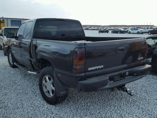 2GTFK69U121353173 - 2002 GMC SIERRA K15 BLACK photo 3