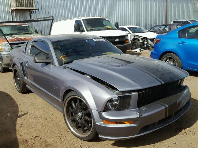 1ZVFT82H765245244 - 2006 FORD MUSTANG GT GRAY photo 1