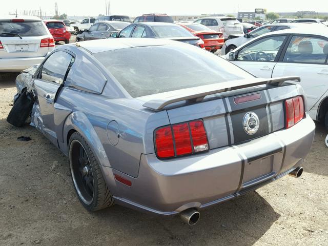 1ZVFT82H765245244 - 2006 FORD MUSTANG GT GRAY photo 3