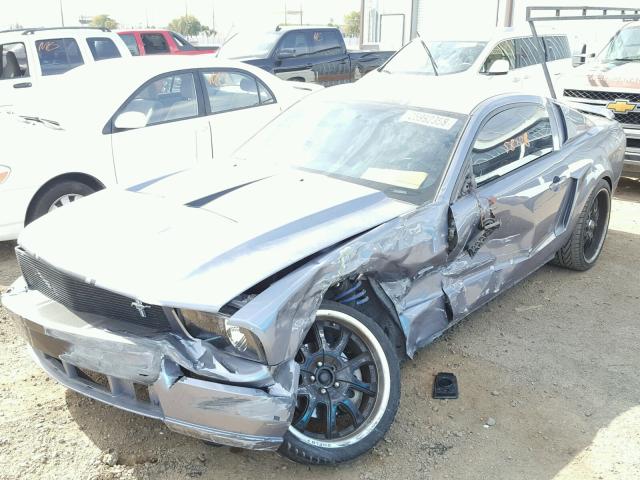 1ZVFT82H765245244 - 2006 FORD MUSTANG GT GRAY photo 9