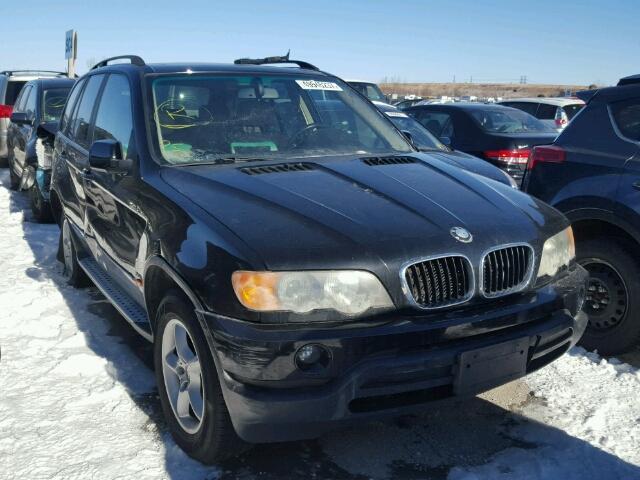 5UXFA53523LV74628 - 2003 BMW X5 3.0I BLACK photo 1