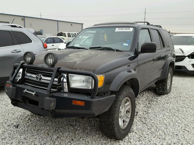 JT3HN86R320373937 - 2002 TOYOTA 4RUNNER SR BLACK photo 2