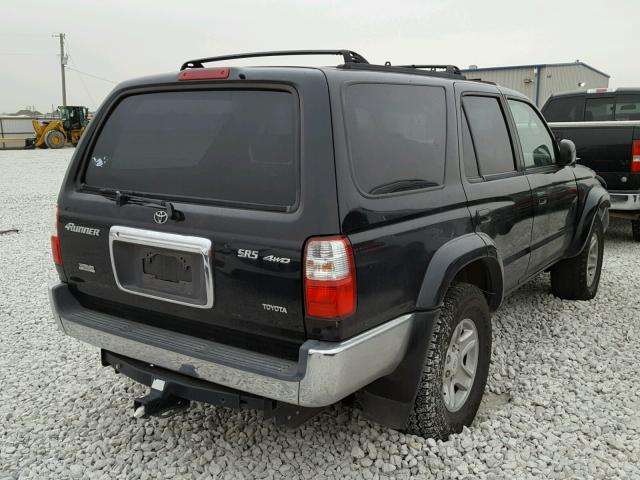 JT3HN86R320373937 - 2002 TOYOTA 4RUNNER SR BLACK photo 4