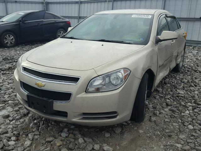 1G1ZD5E19BF347989 - 2011 CHEVROLET MALIBU 2LT BEIGE photo 2