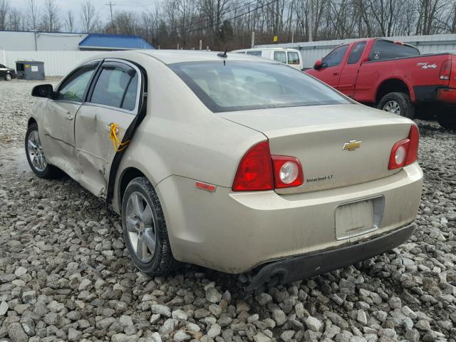 1G1ZD5E19BF347989 - 2011 CHEVROLET MALIBU 2LT BEIGE photo 3