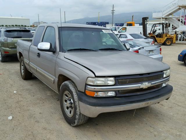 2GCEC19V811166967 - 2001 CHEVROLET SILVERADO SILVER photo 1