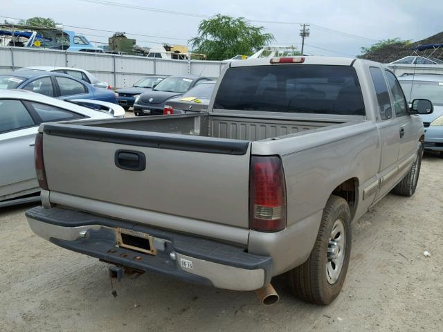 2GCEC19V811166967 - 2001 CHEVROLET SILVERADO SILVER photo 4