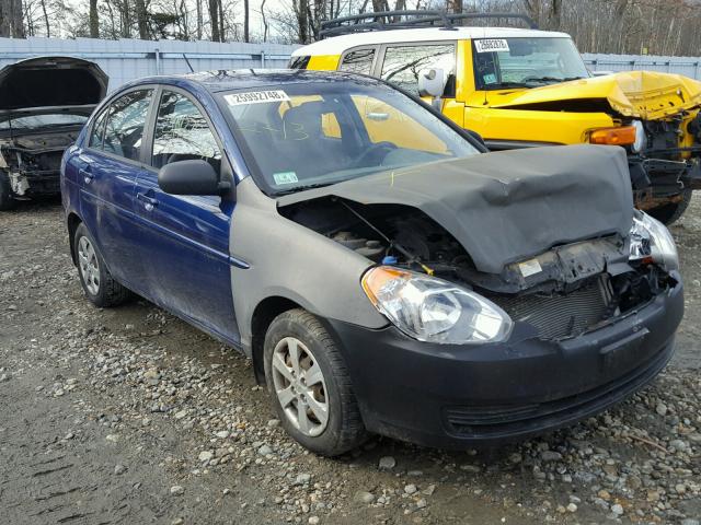 KMHCN4AC6BU553628 - 2011 HYUNDAI ACCENT GLS BLUE photo 1