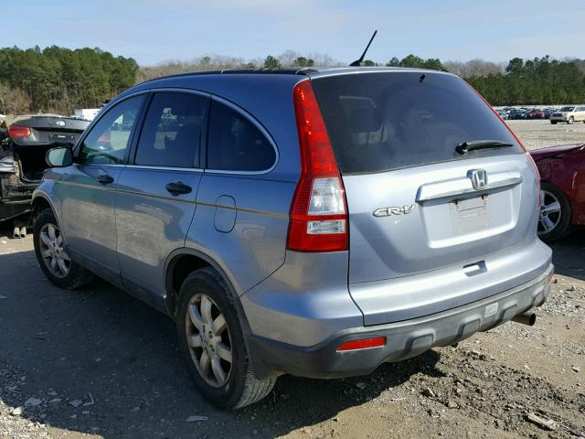 JHLRE385X7C042021 - 2007 HONDA CR-V EX BLUE photo 3