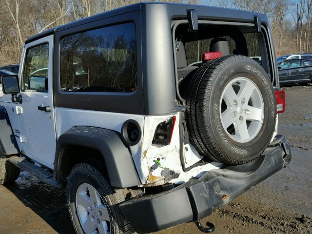 1C4AJWAGXHL557170 - 2017 JEEP WRANGLER S 白色 照片 9