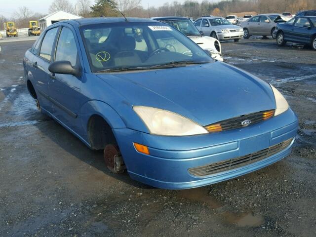 1FAFP33P4YW351816 - 2000 FORD FOCUS LX BLUE photo 1