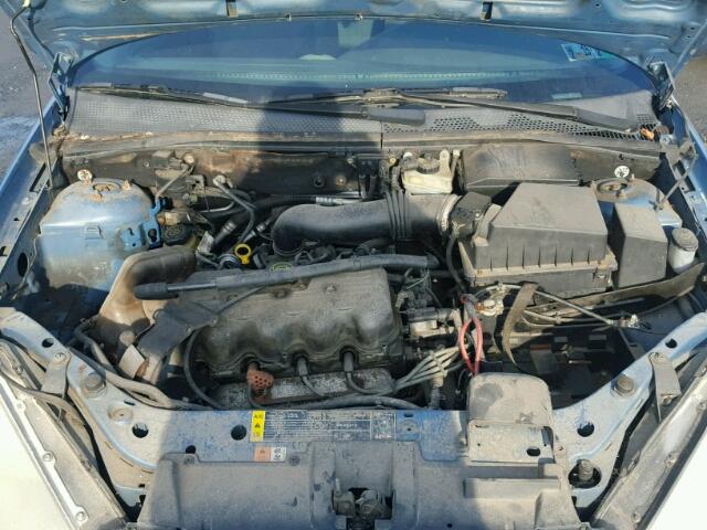 1FAFP33P4YW351816 - 2000 FORD FOCUS LX BLUE photo 7