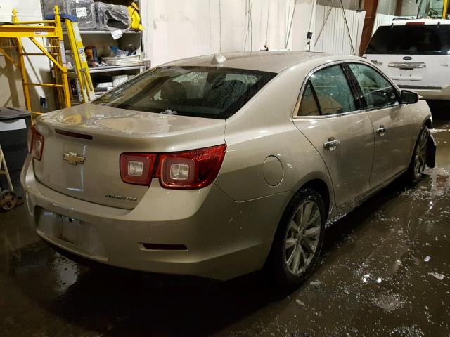 1G11H5SA2DF262419 - 2013 CHEVROLET MALIBU LTZ ოქროსფერი ფოტო 4