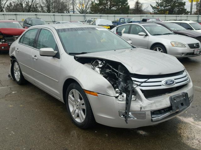 3FAHP081X7R213307 - 2007 FORD FUSION SEL SILVER photo 1