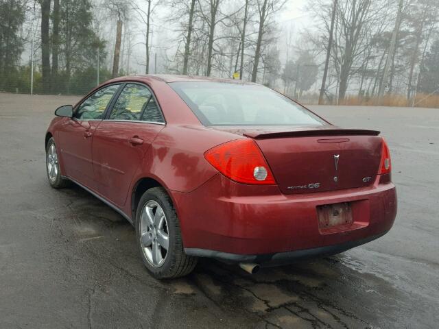 1G2ZH57N984117826 - 2008 PONTIAC G6 GT RED photo 3