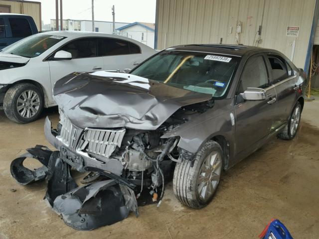 3LNHL2JC5BR753102 - 2011 LINCOLN MKZ GRAY photo 2