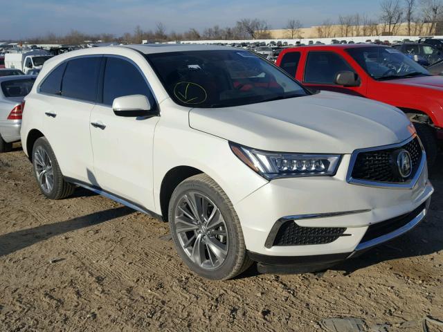 5FRYD3H5XHB011107 - 2017 ACURA MDX TECHNO WHITE photo 1