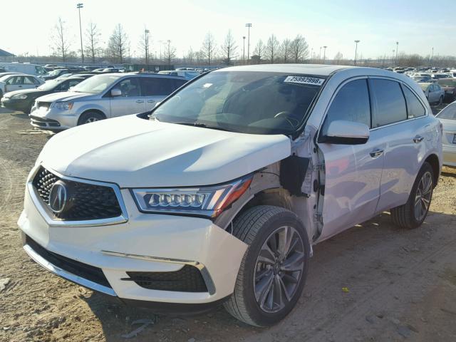 5FRYD3H5XHB011107 - 2017 ACURA MDX TECHNO WHITE photo 2