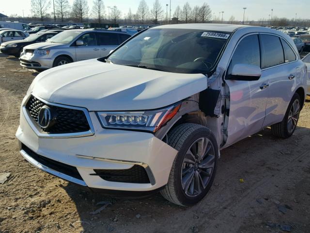 5FRYD3H5XHB011107 - 2017 ACURA MDX TECHNO WHITE photo 9