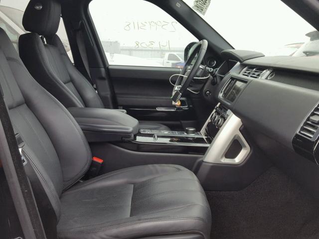 SALGS2DF1DA112947 - 2013 LAND ROVER RANGE ROVE BLACK photo 5