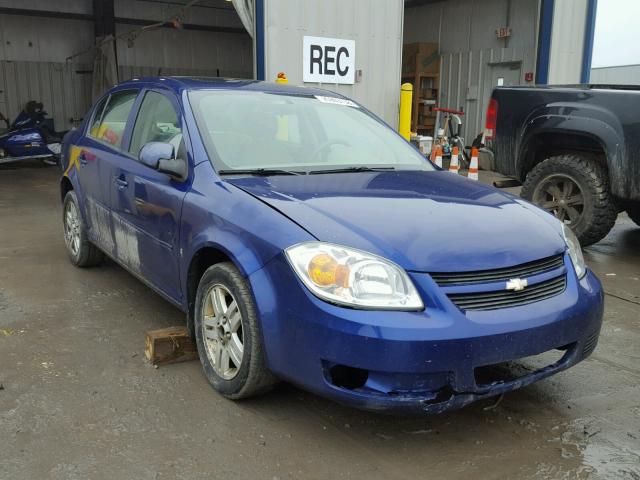 1G1AL55F877353053 - 2007 CHEVROLET COBALT LT BLUE photo 1