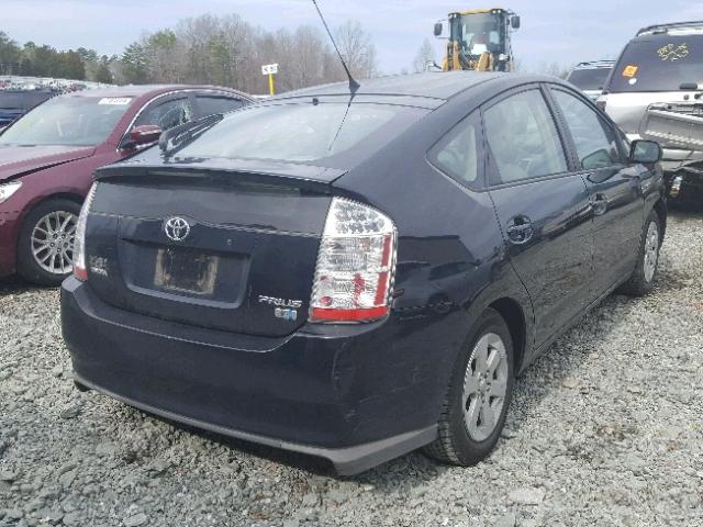 JTDKB20U393463117 - 2009 TOYOTA PRIUS BLACK photo 4