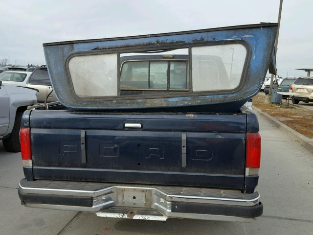 1FTEF14Y7JPA89326 - 1988 FORD F150 BLUE photo 6