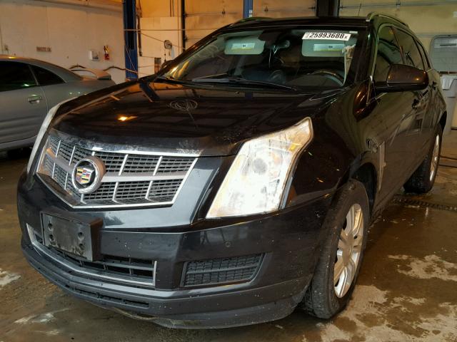 3GYFNDEY3BS543558 - 2011 CADILLAC SRX LUXURY BLACK photo 2