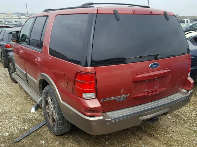 1FMRU17W83LB82993 - 2003 FORD EXPEDITION RED photo 3