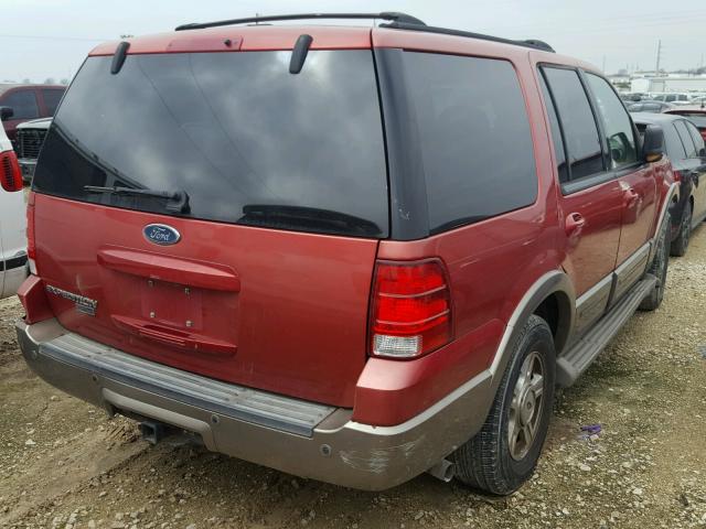 1FMRU17W83LB82993 - 2003 FORD EXPEDITION RED photo 4