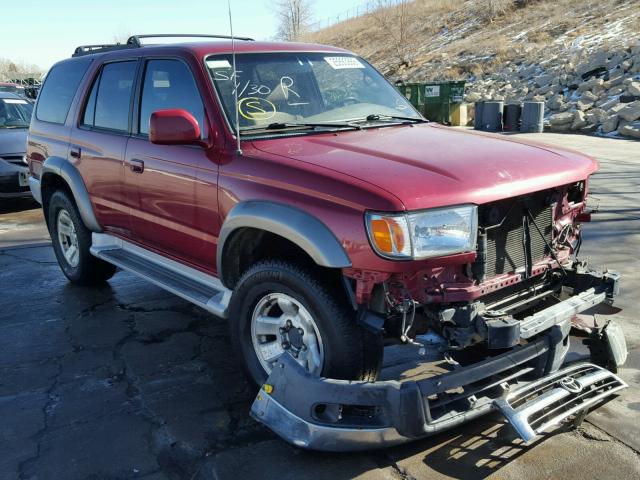 JT3HN86R7Y0317315 - 2000 TOYOTA 4RUNNER SR RED photo 1