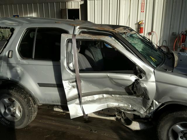 5N1ED28T03C670800 - 2003 NISSAN XTERRA XE SILVER photo 9