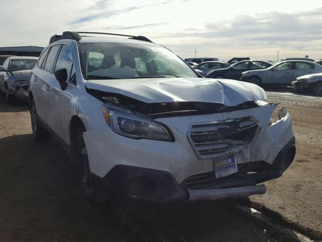 4S4BSAAC2F3307092 - 2015 SUBARU OUTBACK 2. WHITE photo 1