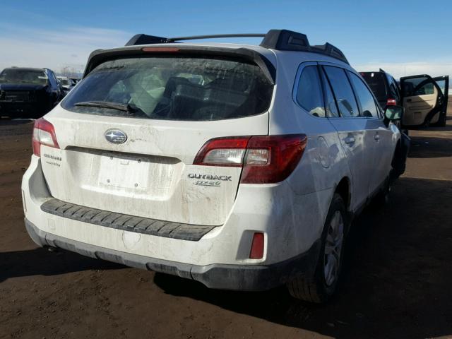 4S4BSAAC2F3307092 - 2015 SUBARU OUTBACK 2. WHITE photo 4